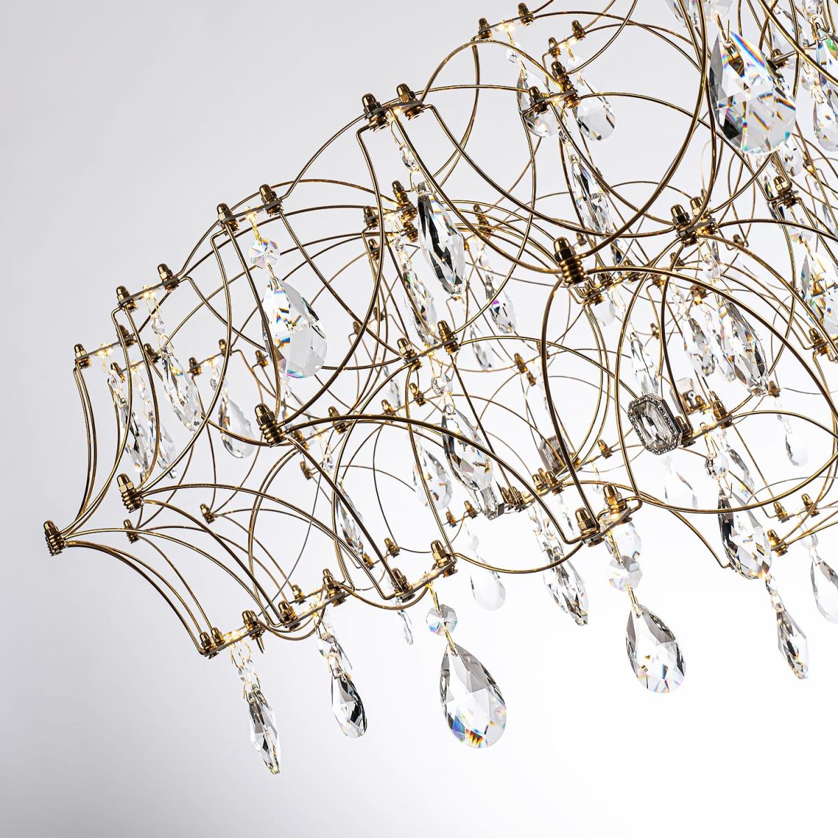 Подвесная люстра Modelux premium ML.7815.1050P GD