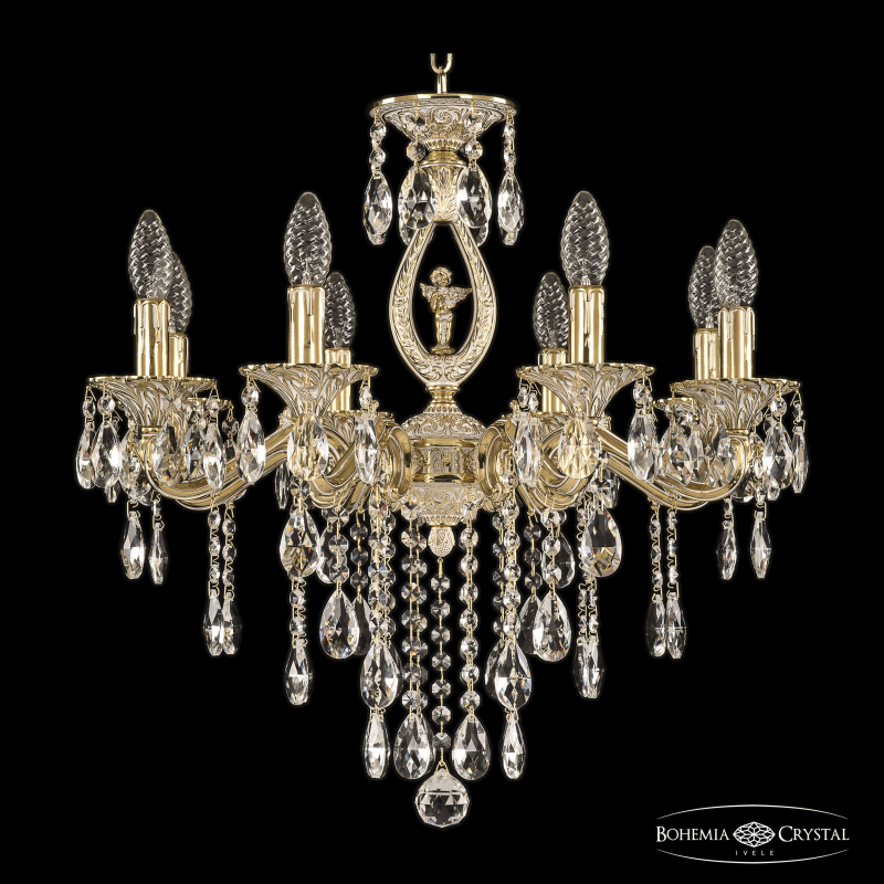 Подвесная люстра Bohemia Ivele Crystal Verona 72402/8/175 B GW FA10S