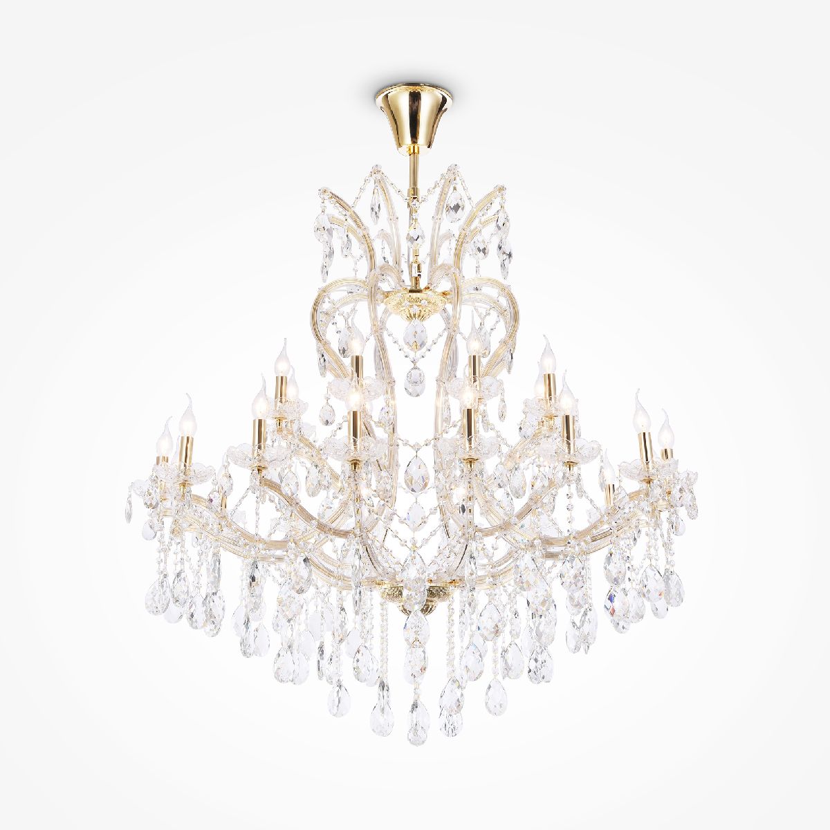 Подвесная люстра Maytoni Doris DIA881-PL-24-G