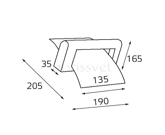 Настенный светильник Italline XFWL25