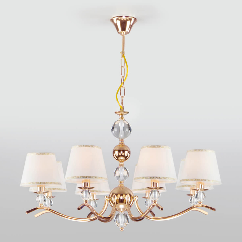 Подвесная люстра Eurosvet 60097/8 золото