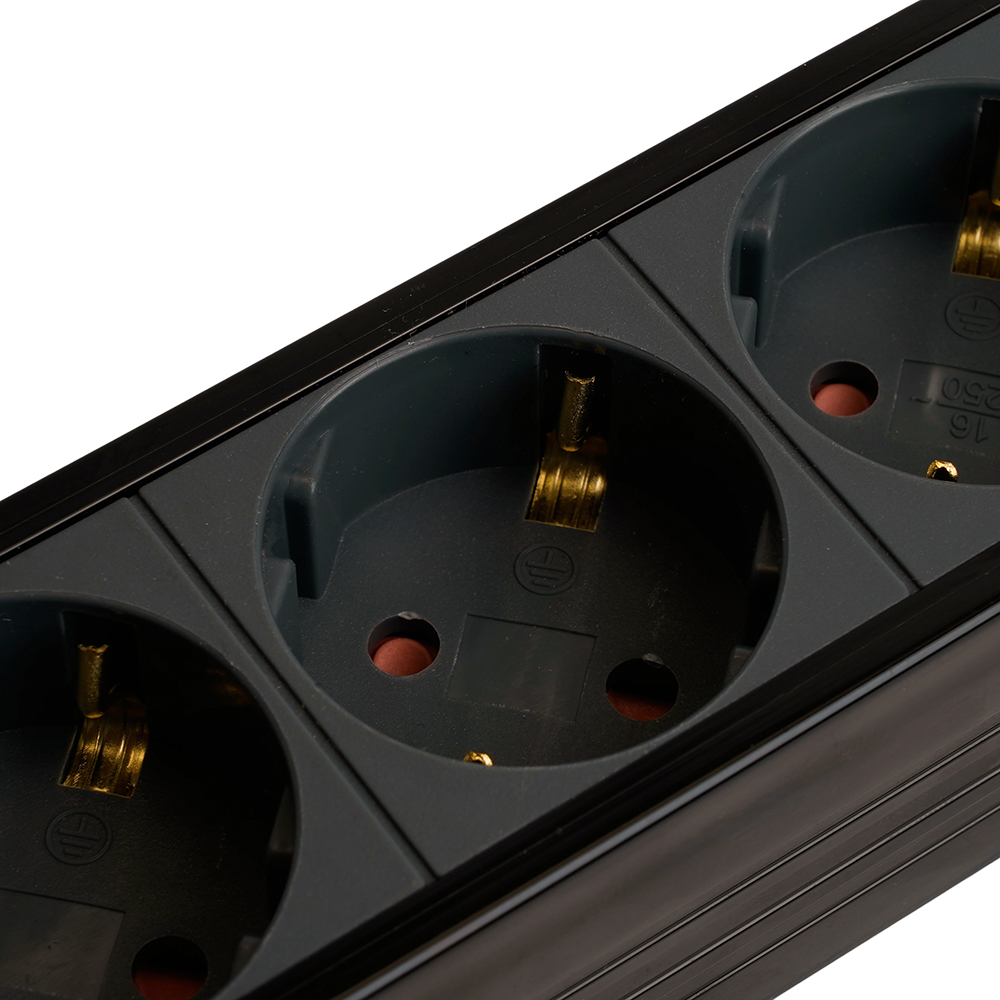 Сетевой фильтр 4-местный с/з Stekker Techno HM22-41-03 50157