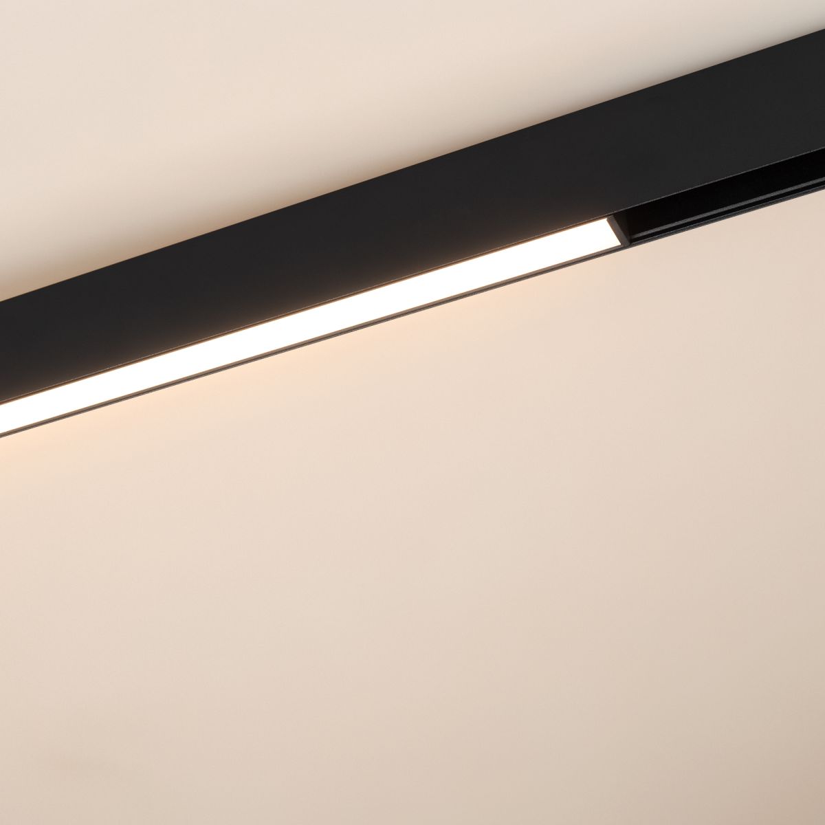 Трековый магнитный светильник ArlightMAG-ORIENT-FLAT-L235-8W Day4000 (BK, 100 deg, 48V) (IP20 Металл) 033608(1)