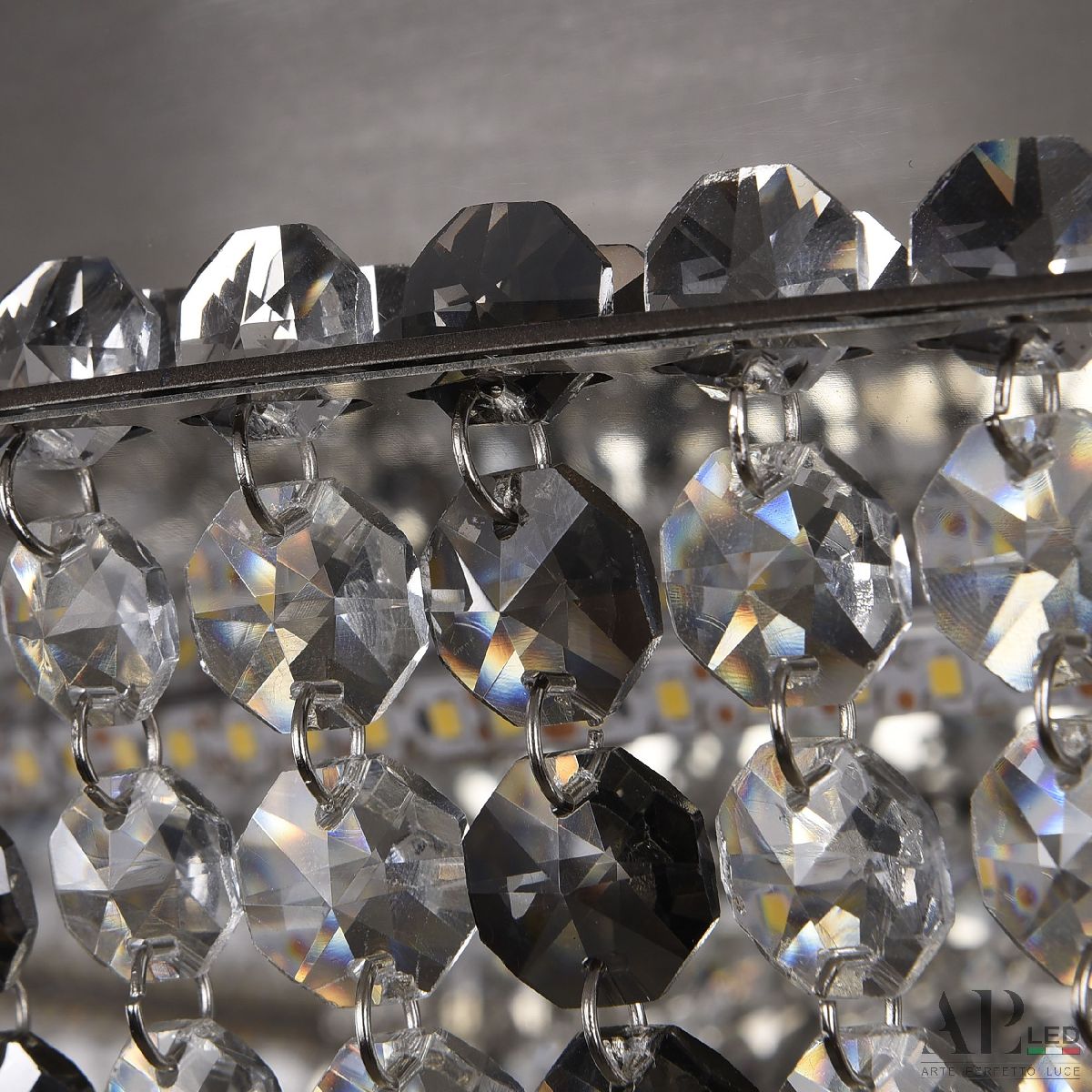 Потолочная люстра Arte Perfetto Luce Sicilia SH610.2.80.R.Ni.4000.Clear.731