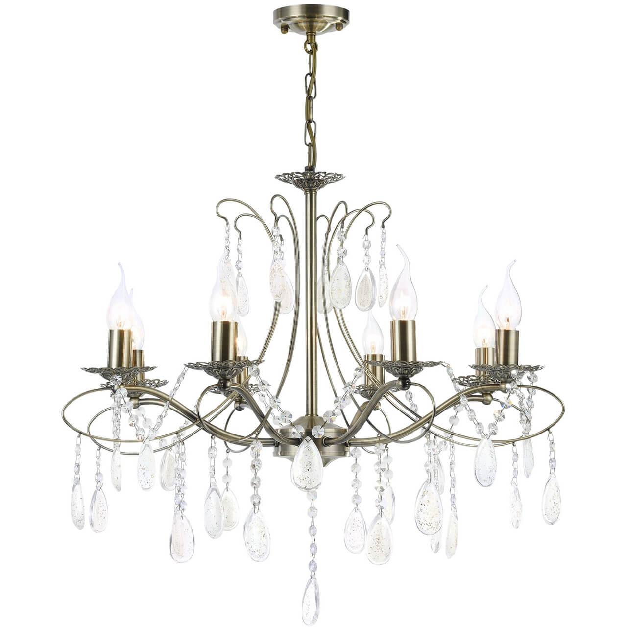 Подвесная люстра Freya Antonia FR2320-PL-08-BS