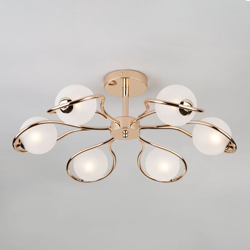 Потолочная люстра Eurosvet Camomile 70089/6 золото