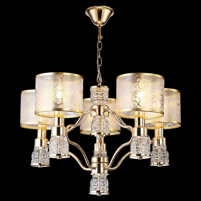 Подвесная люстра Illumico IL6216-5P-27 GD