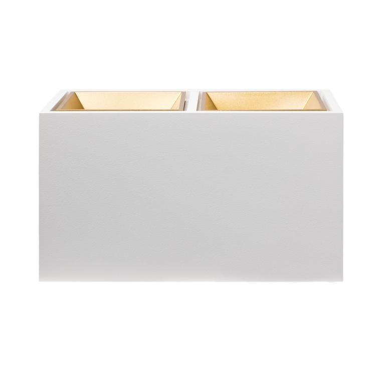 Накладной светильник LeDron KUBING 2 White/Gold 00000014581