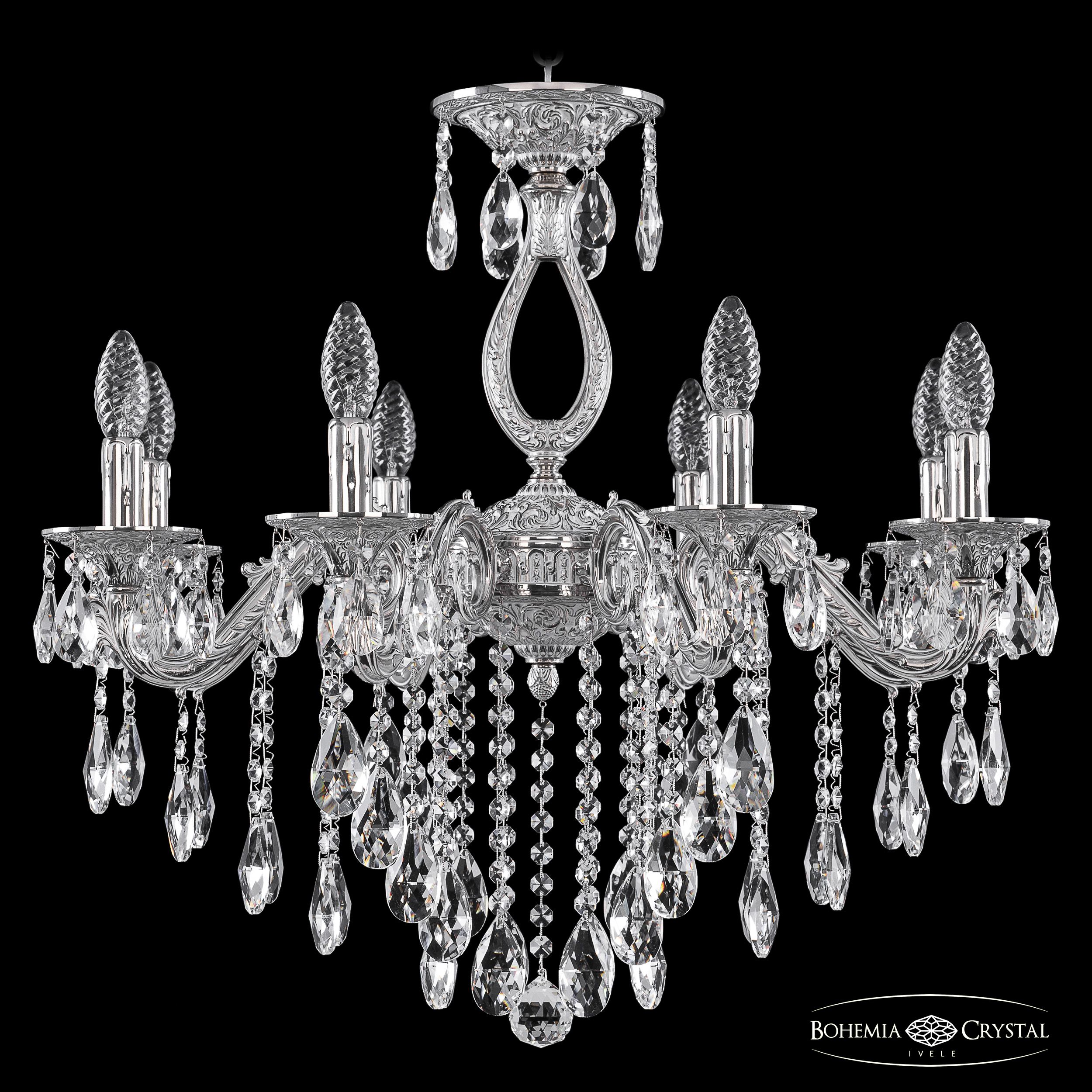 Подвесная люстра Bohemia Ivele Crystal Florence 71302/8/210 B NW