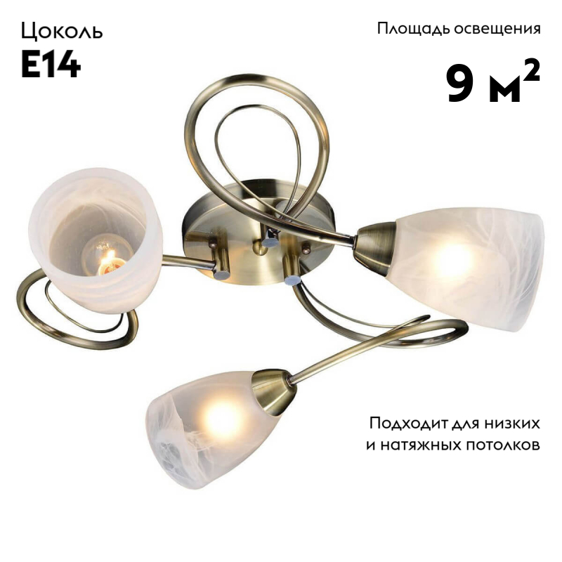 Потолочная люстра Lussole Lgo LSP-0187