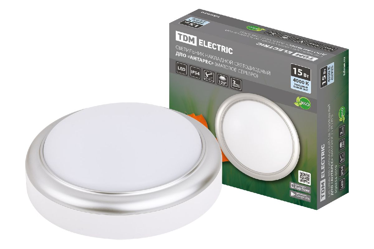 Настенно-потолочный светодиодный светильник TDM Electric Антарес ДПО SQ0354-0019