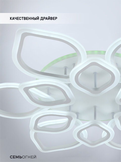 Потолочная люстра Seven Fires Feri SF5029/11C-WT-RGB