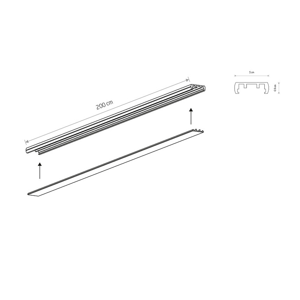Шинопровод Nowodvorski Lvm 11318