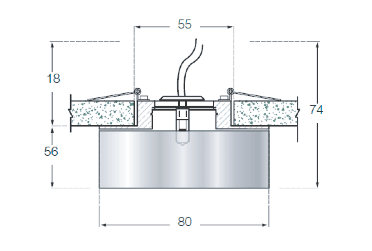Встраиваемый светильник Donolux Downlight DL027