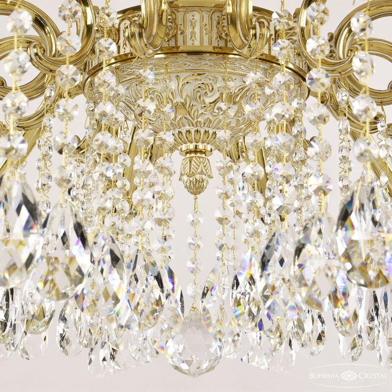 Подвесная люстра Bohemia Ivele Crystal Verona 72402/12/300 A GW FA3B