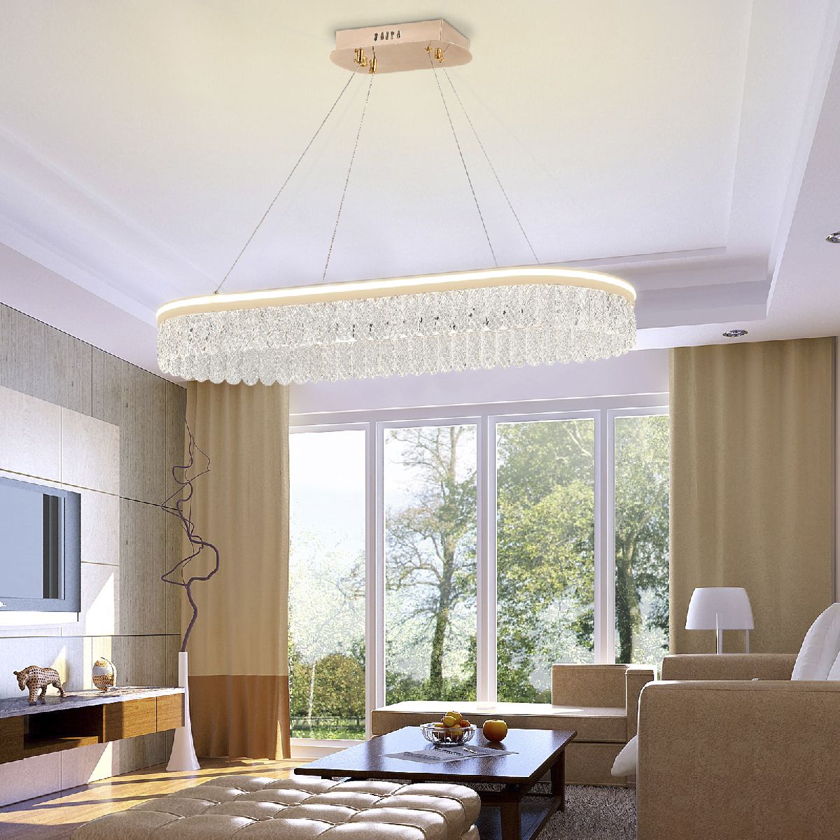 Подвесная люстра Natali Kovaltseva Led series 711 HIGH-TECH LED LAMPS 82052