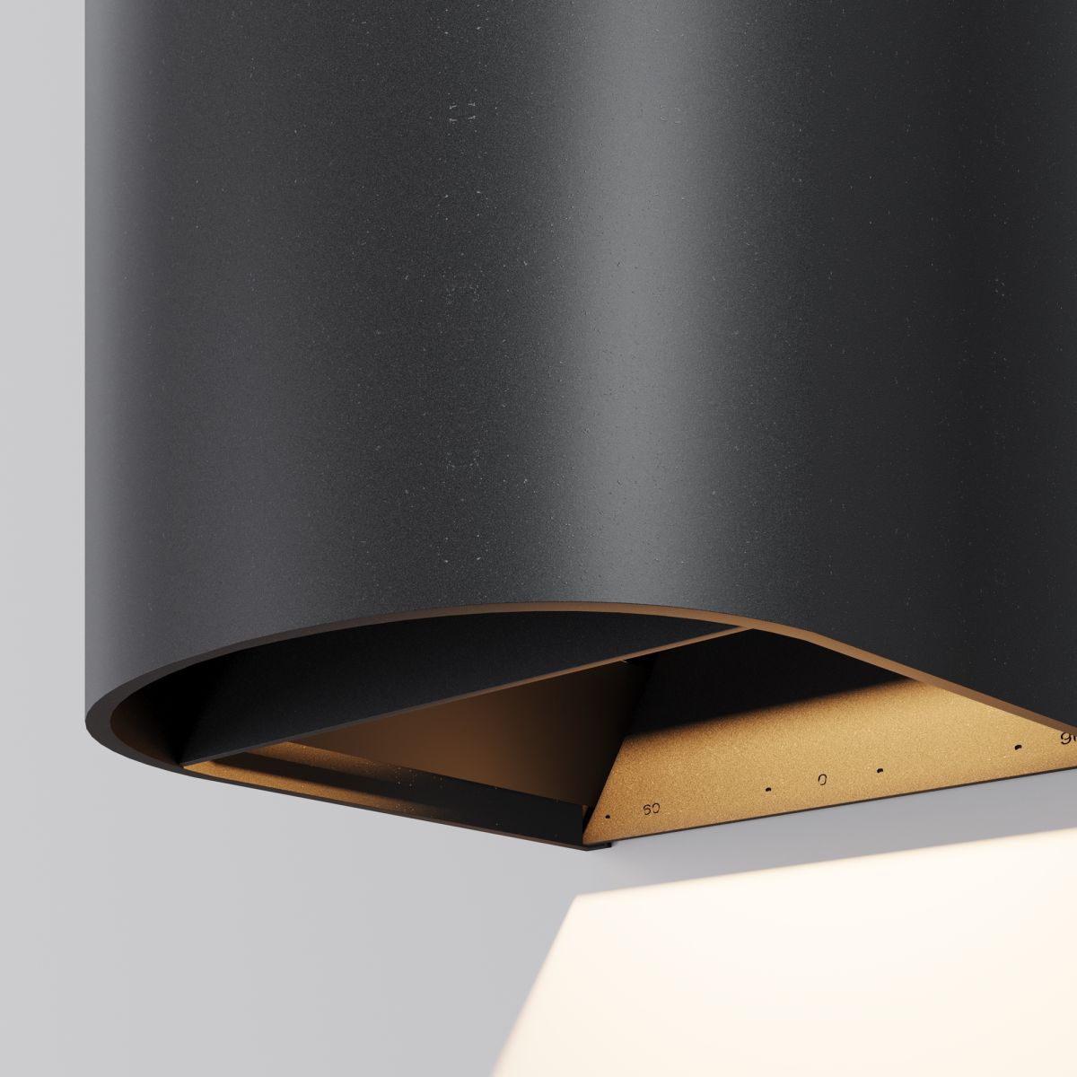 Уличный настенный светильник Maytoni Drape O526WL-L10B3K