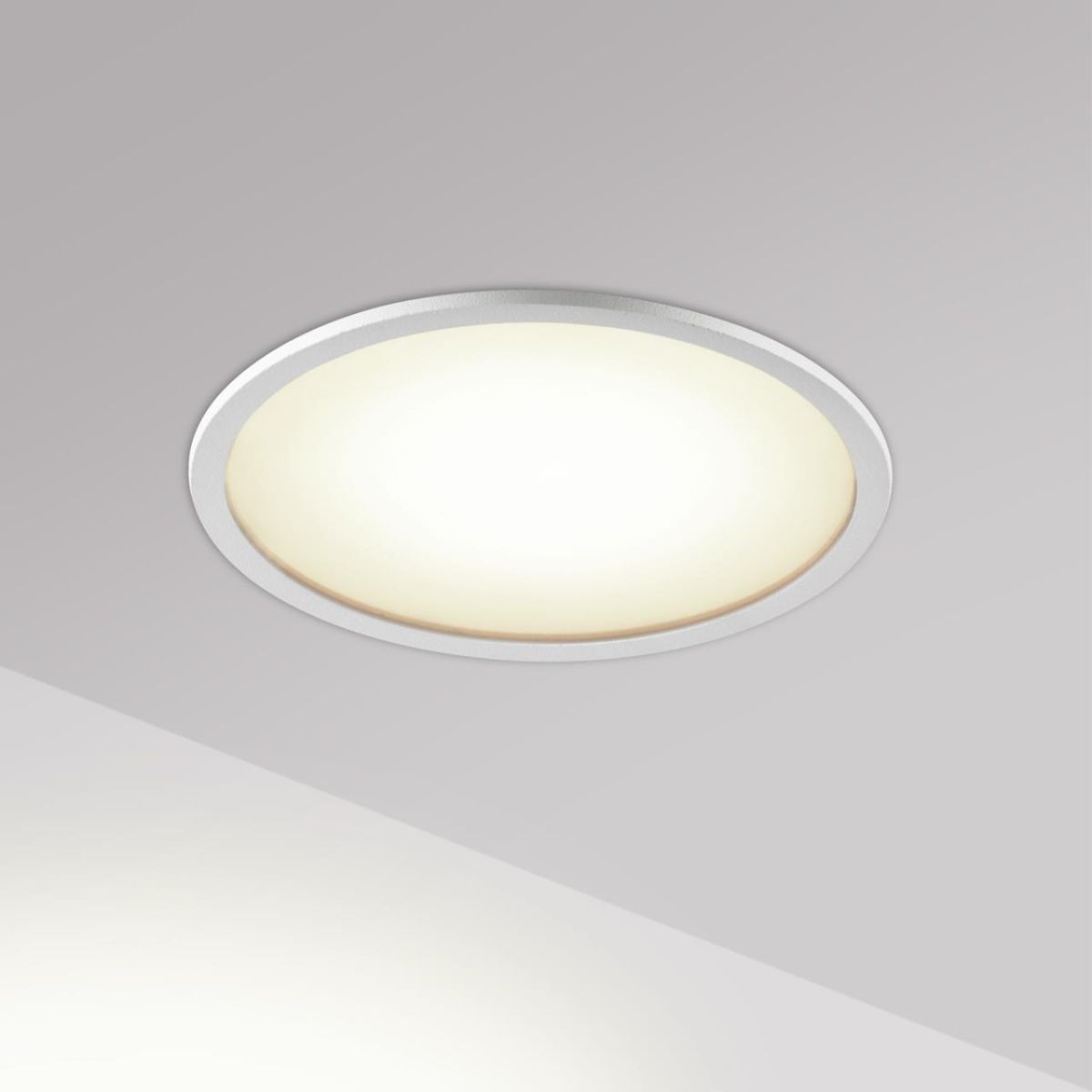 Встраиваемый светильник с переключателем цветовой температуры Novotech Wir Lante 359879