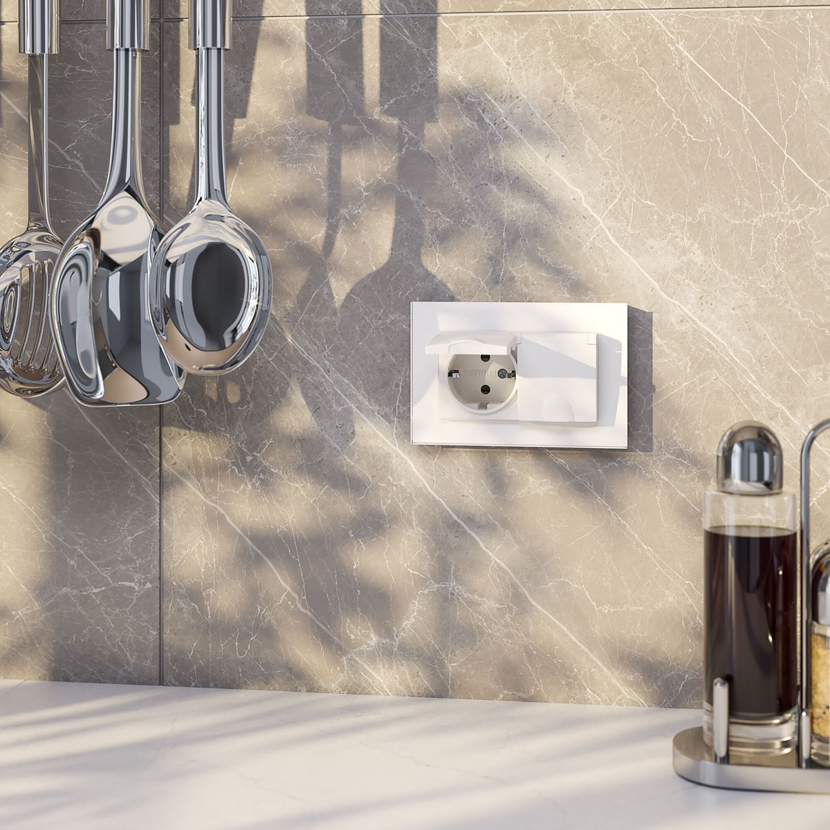 Розетка двойная Werkel 4690389178054 W1172201