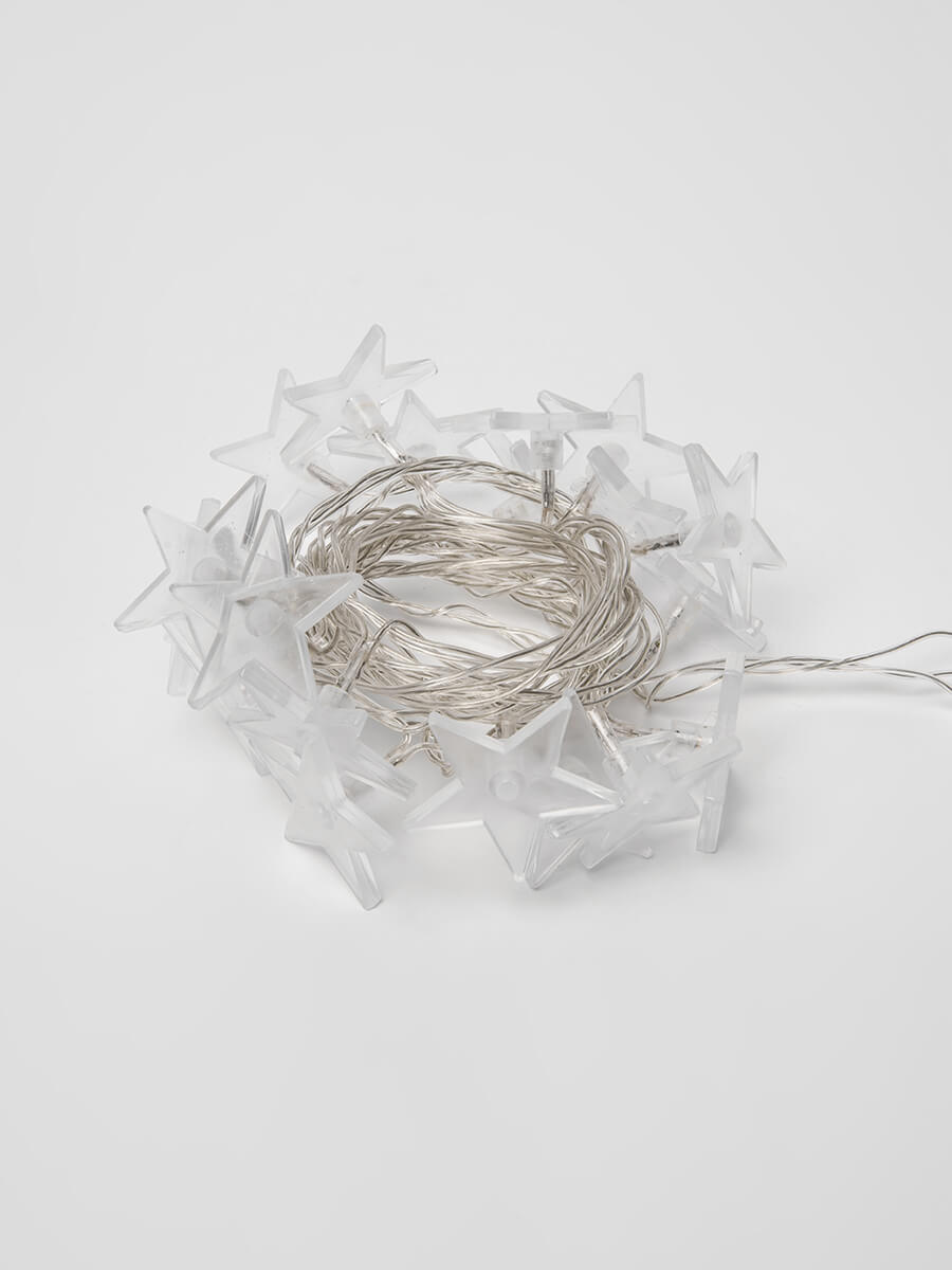 Светодиодная гирлянда Uniel (07920) звездочки 220V белый ULD-S0280-020/DTA White IP20 STARS