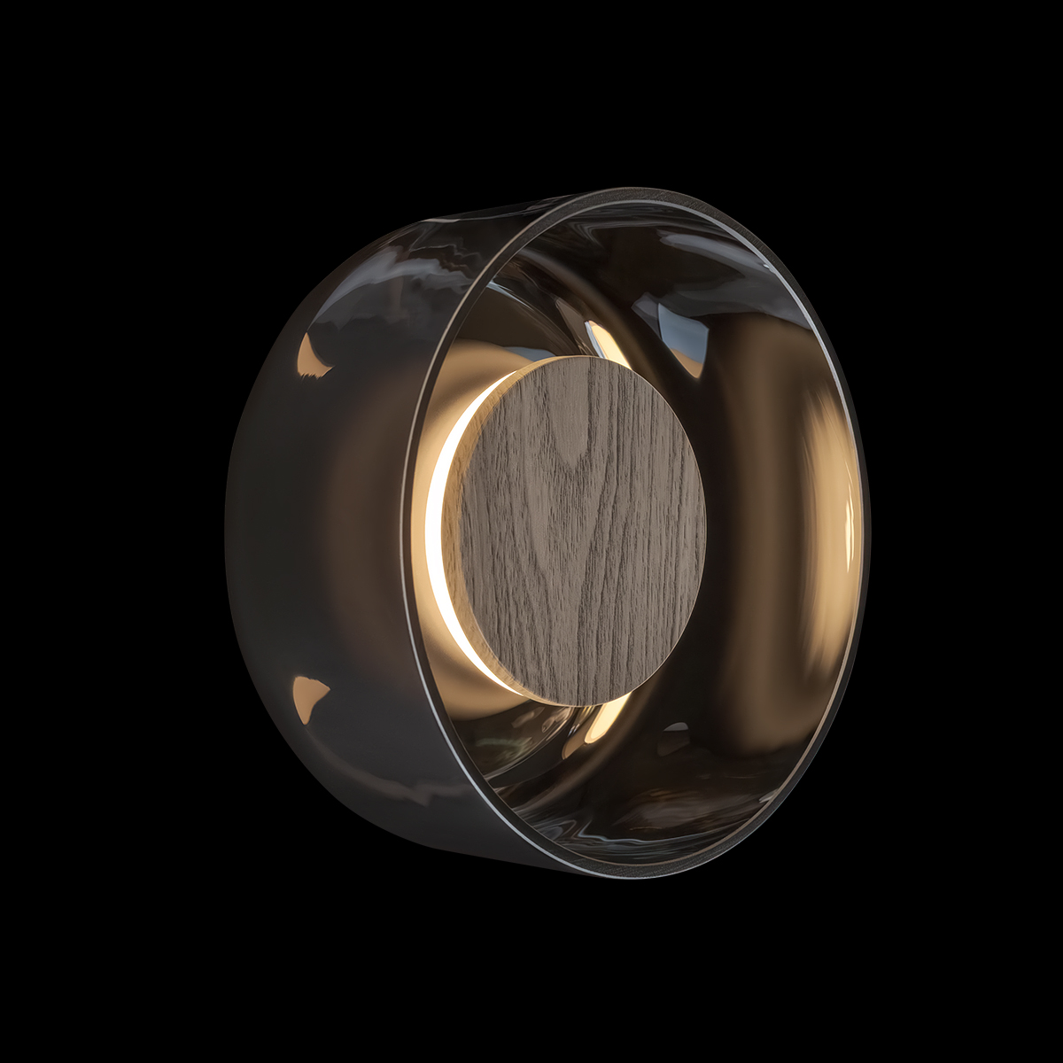 Настенный светильник LOFT IT Totem 10466W Smoke wood