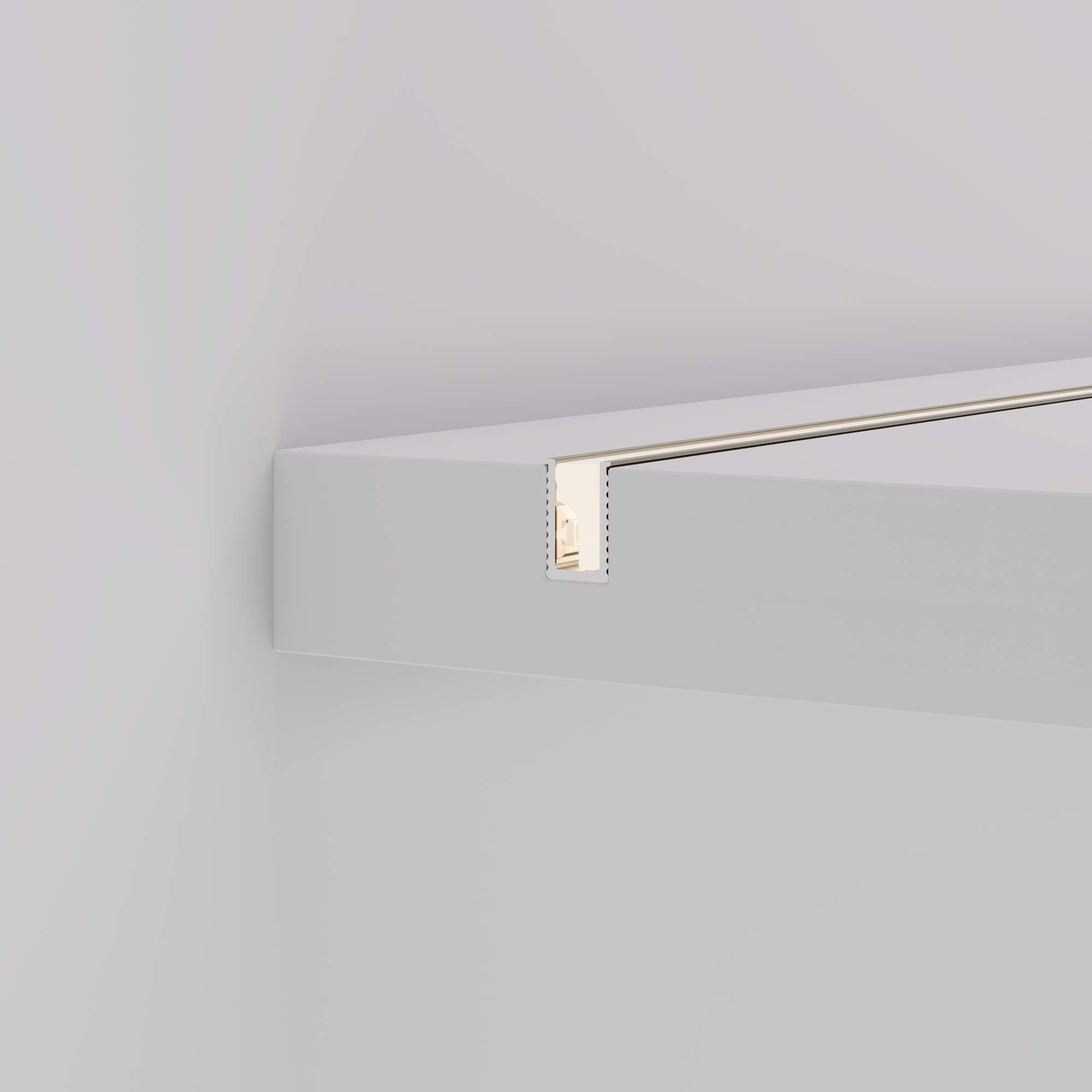 Алюминиевый профиль Arlight SL-MINI-6-H9-2000 ANOD OLIVE GREY 038203