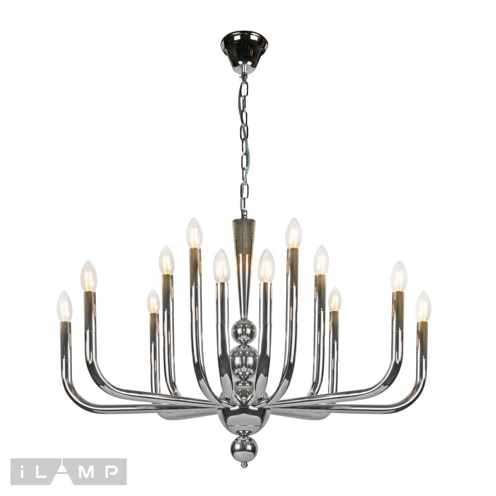 Подвесная люстра iLamp Evolution 88088-8+4 CR
