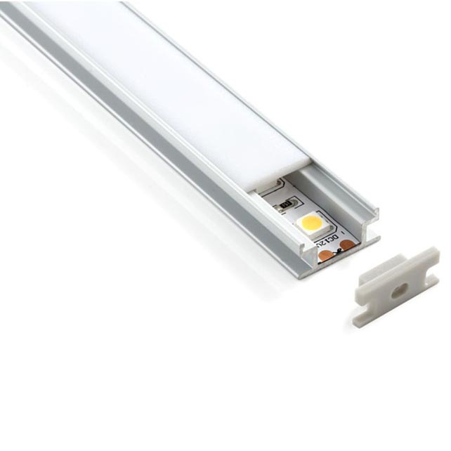 Профиль встраиваемый напольный алюминиевый Elektrostandard LL-2-ALP002 4690389104398