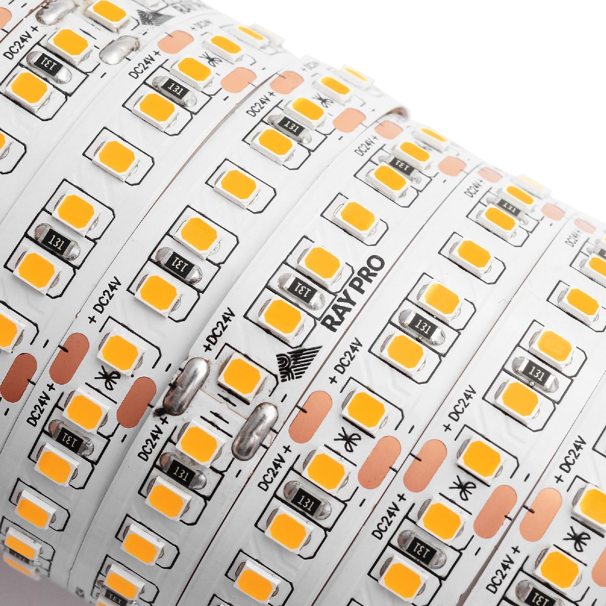 Светодиодная лента Apeyron 24В 2835 18Вт/м 3000К 2000Лм/м 2м IP20 234BL