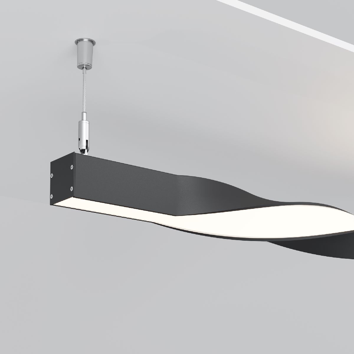 Радиусный профиль Maytoni Led strip ALM-3535R-B-T-180°-0.5M