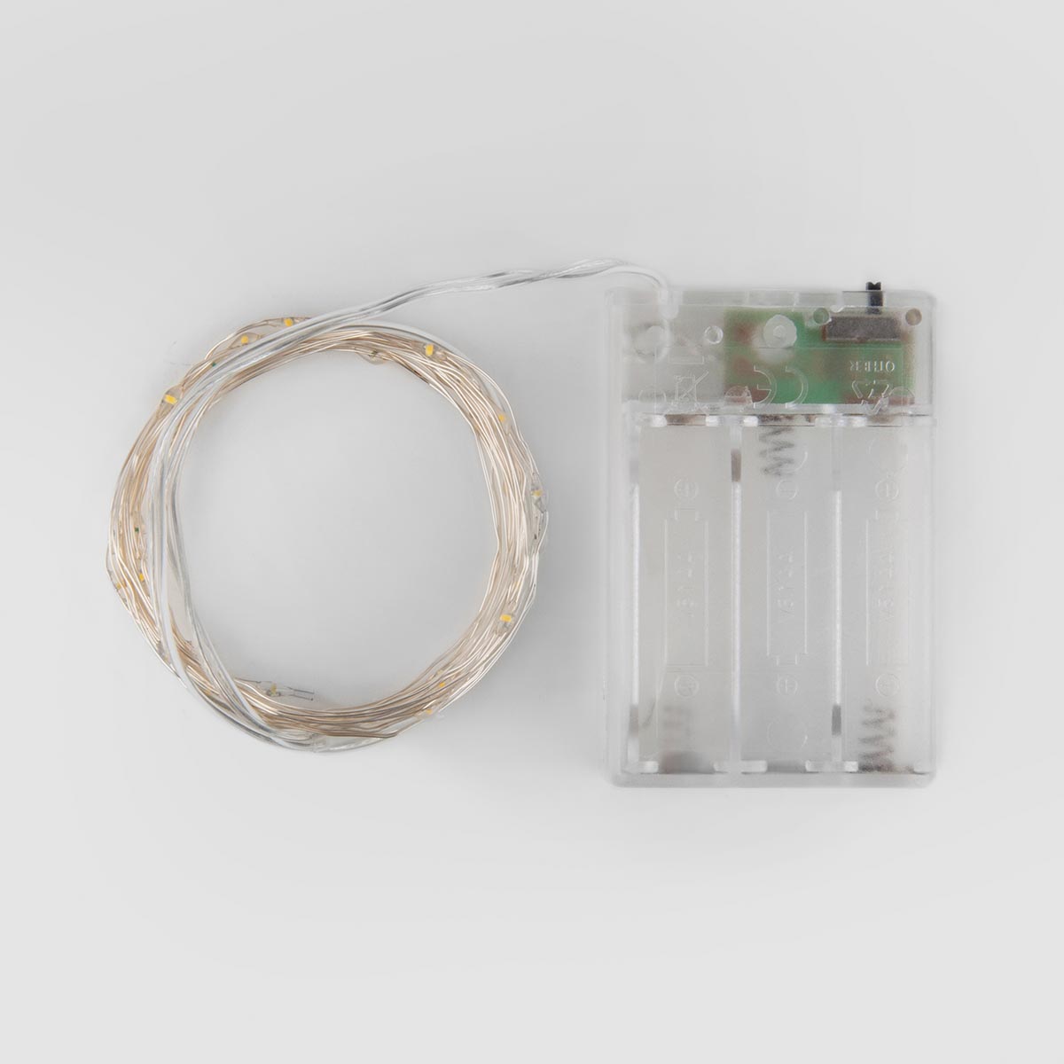 Гирлянда нить Eurosvet 400-006 теплый белый 3м IP20