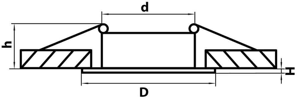 Встраиваемый светильник Lightstar 010033
