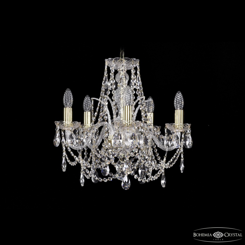 Подвесная люстра Bohemia Ivele Crystal 1411/5/160 G