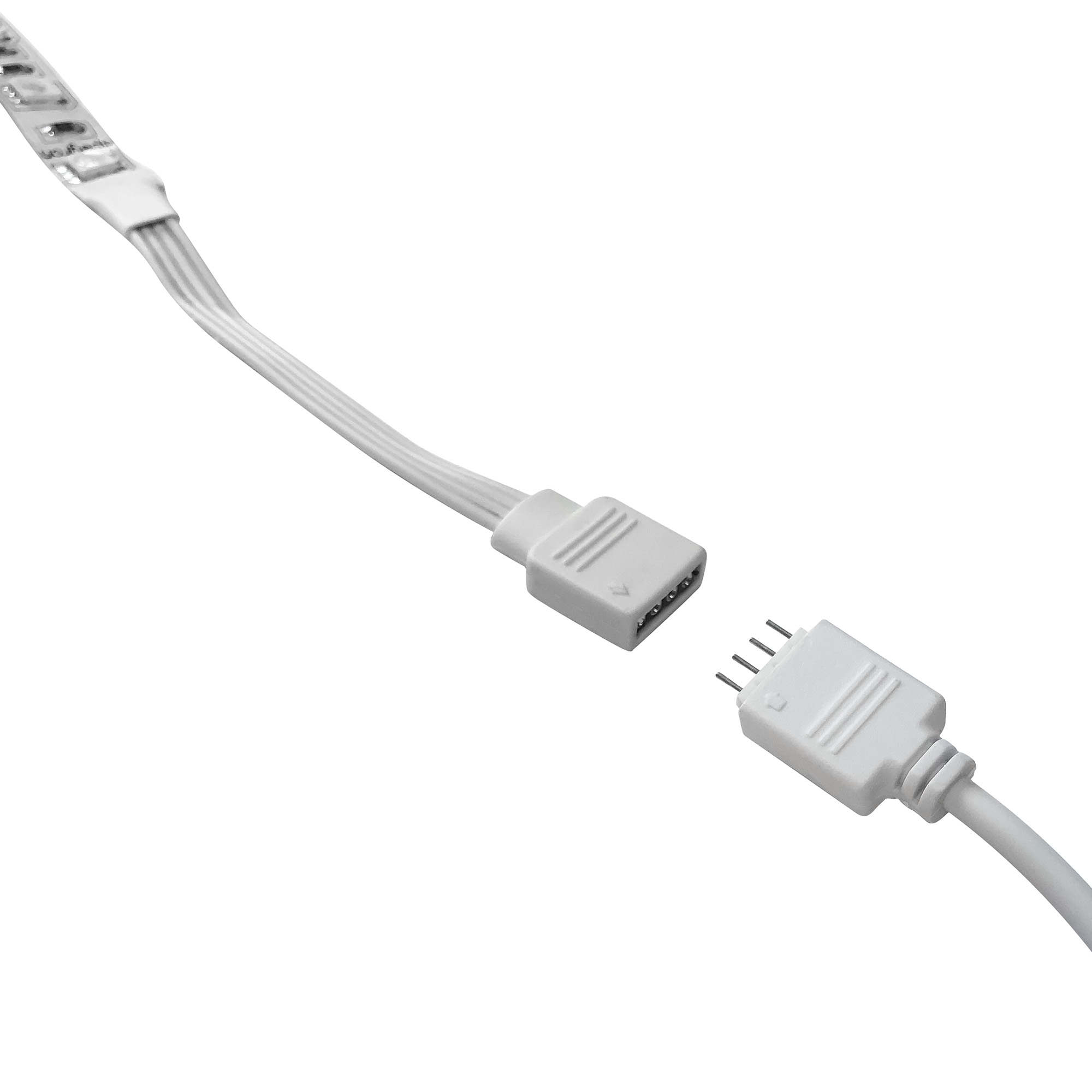 Коннектор для соединения RGB/CCT ленты Apeyron 10мм с контроллером RGB/CCT 09-04