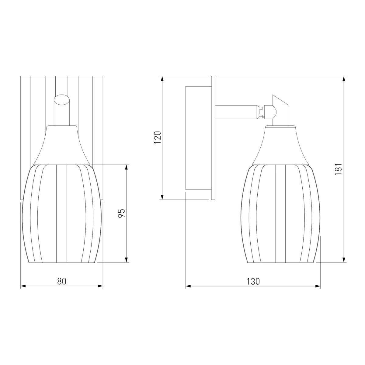 Спот Eurosvet 20129/1 хром