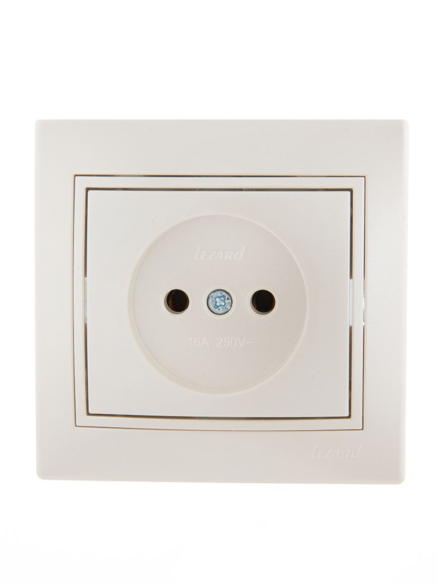 Розетка б/з Lezard Mira 701-3030-121