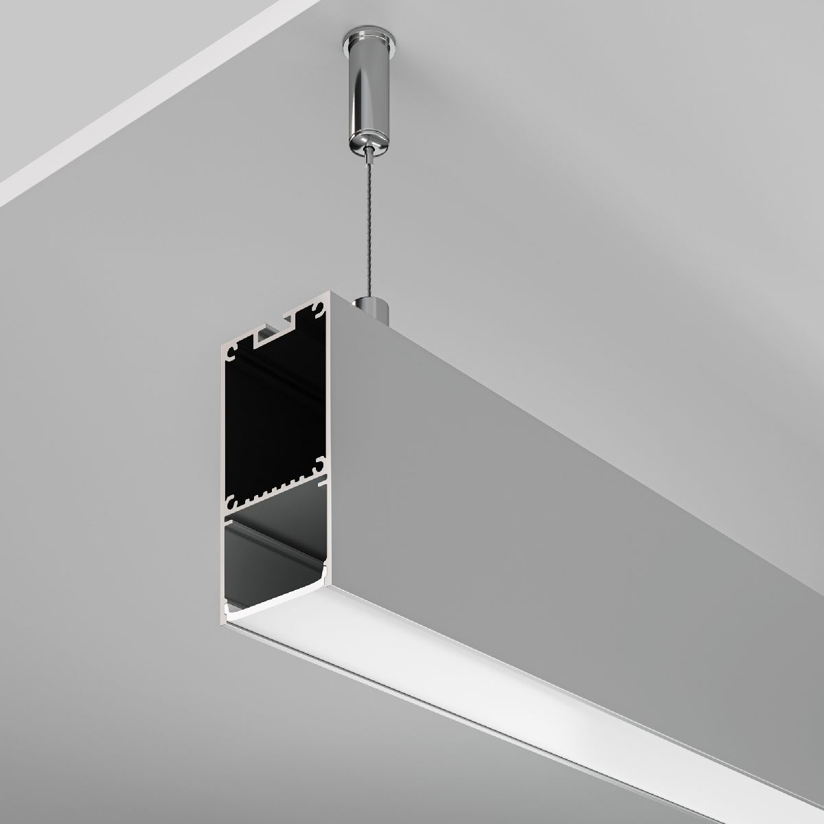 Алюминиевый профиль Maytoni Led strip ALM-3566-S-2M