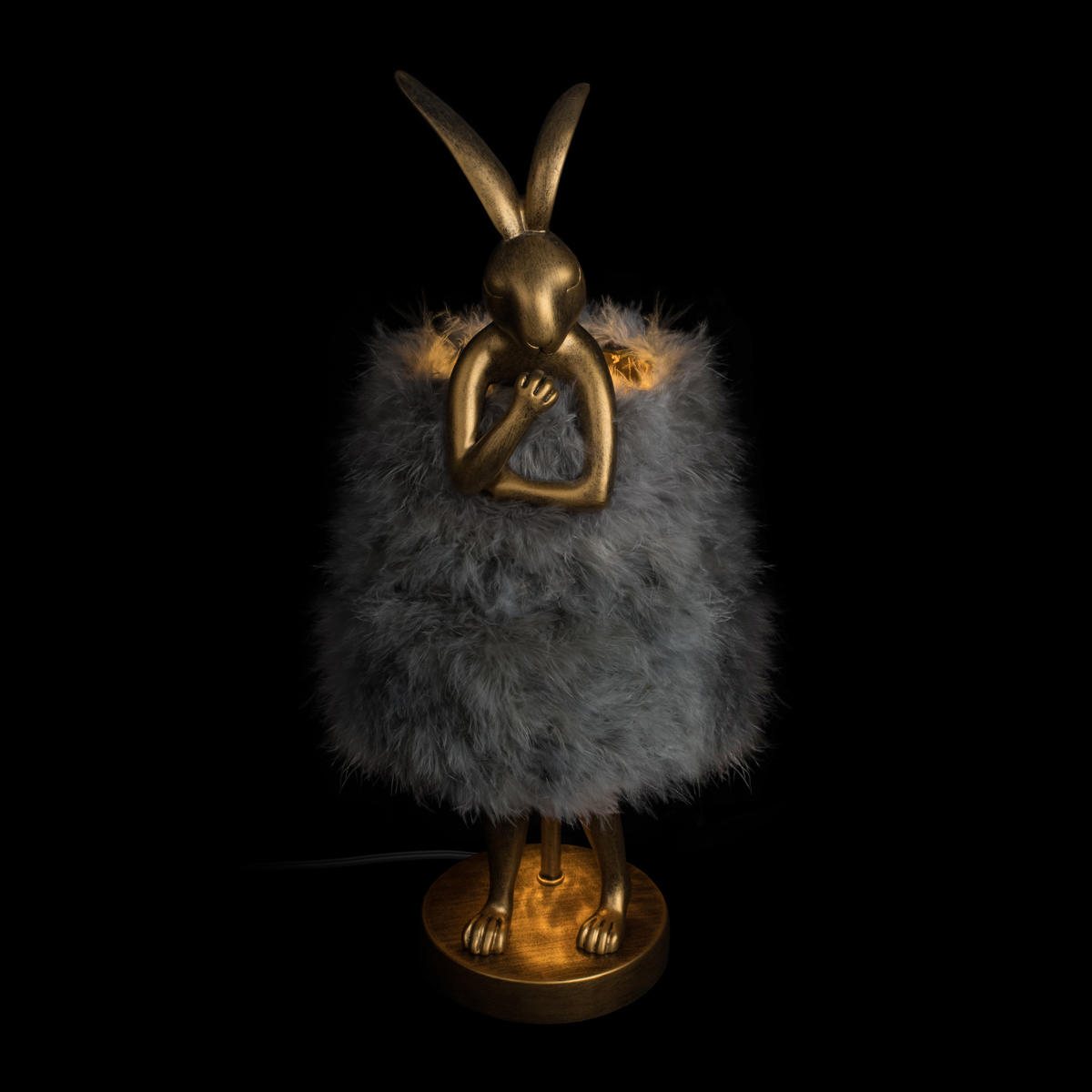 Настольная лампа Loft IT Lapine 10315/A Grey fluff