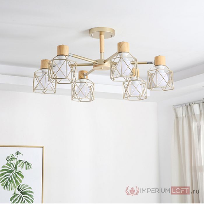 Люстра на штанге ImperiumLoft Corf 189495-26