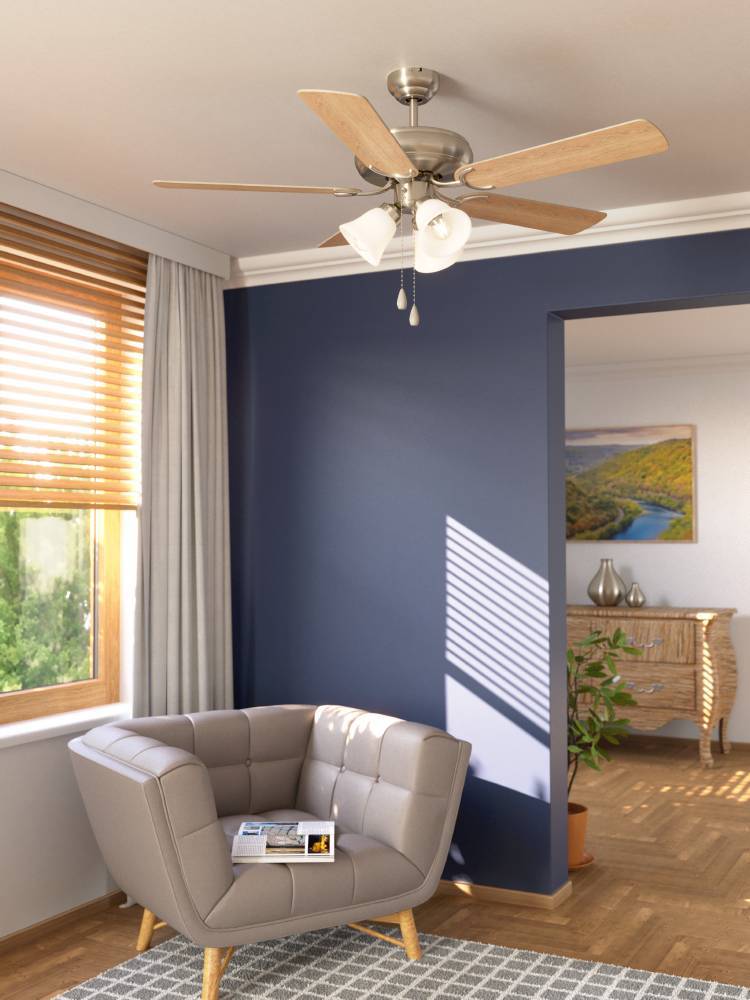 Потолочная люстра-вентилятор Eglo  35077