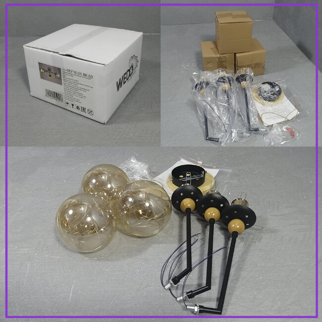 Потолочная люстра Wedo Light Narva 66716.01.86.03