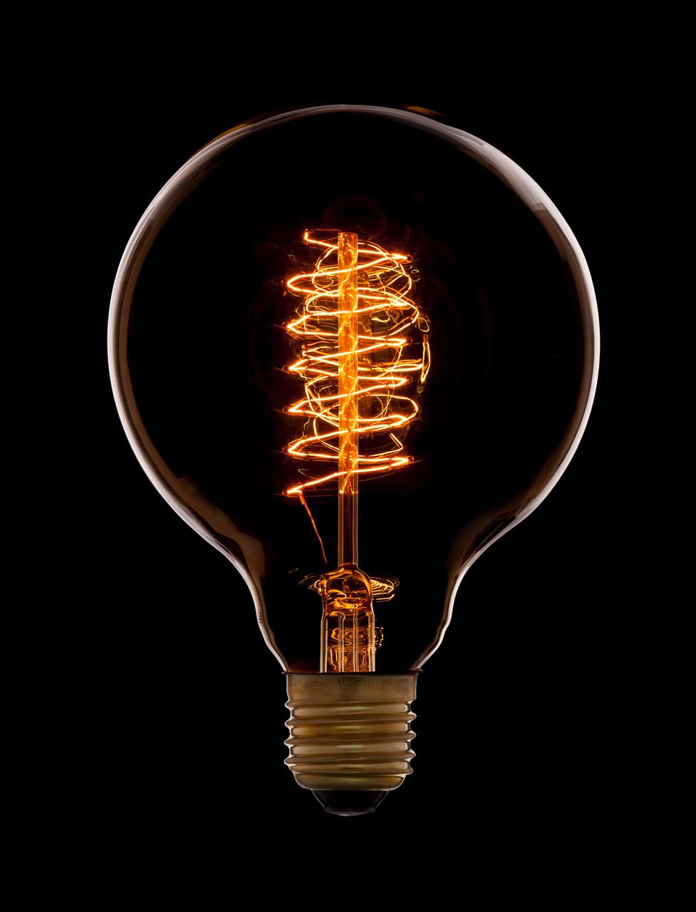 Лампа накаливания Sun Lumen E27 40W золотой 053-655