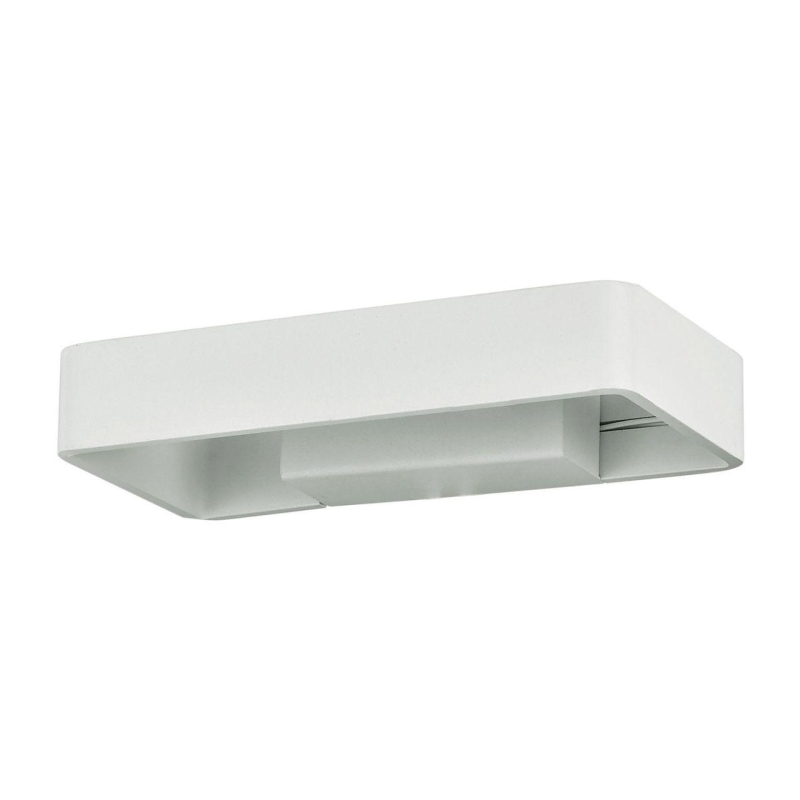 Настенный светодиодный светильник Ideal Lux Zed AP1 Square Bianco 115191