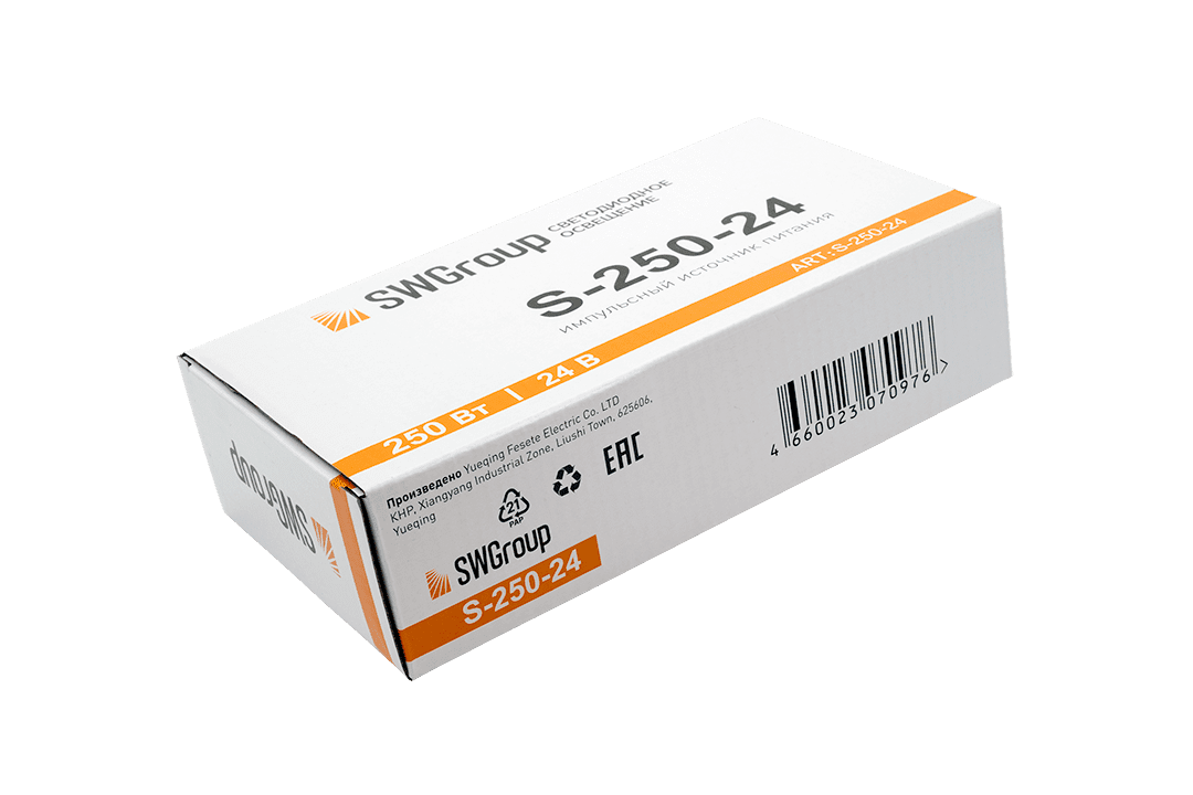 Блок питания SWG S-250-24 000115