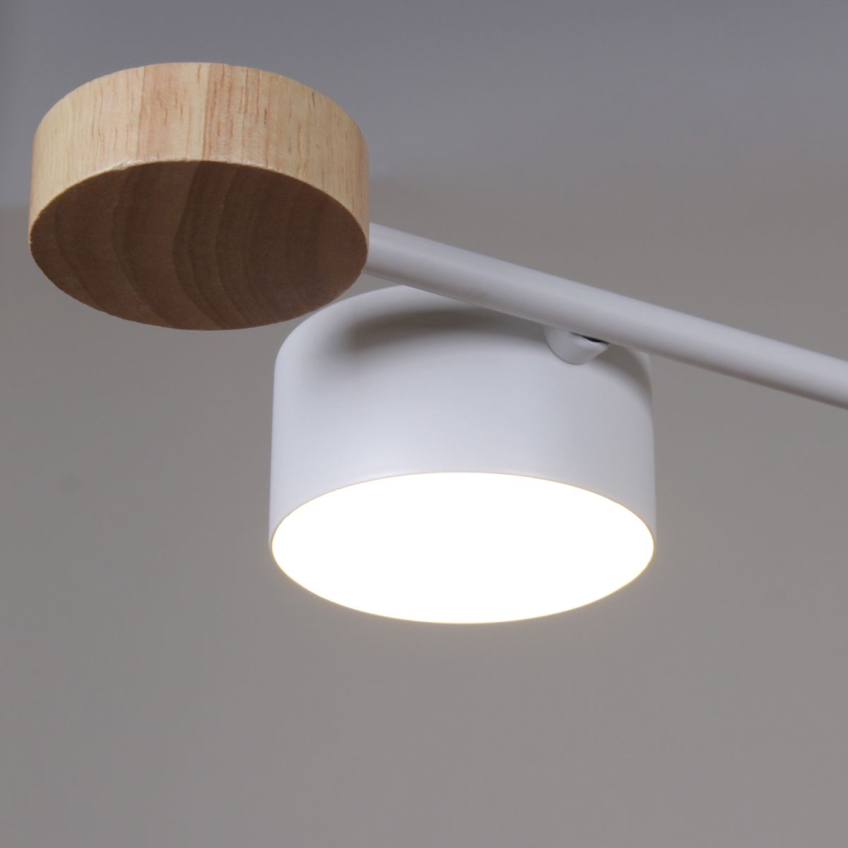 Люстра на штанге Reluce 03751-0.3-10 WT+WOOD GX53