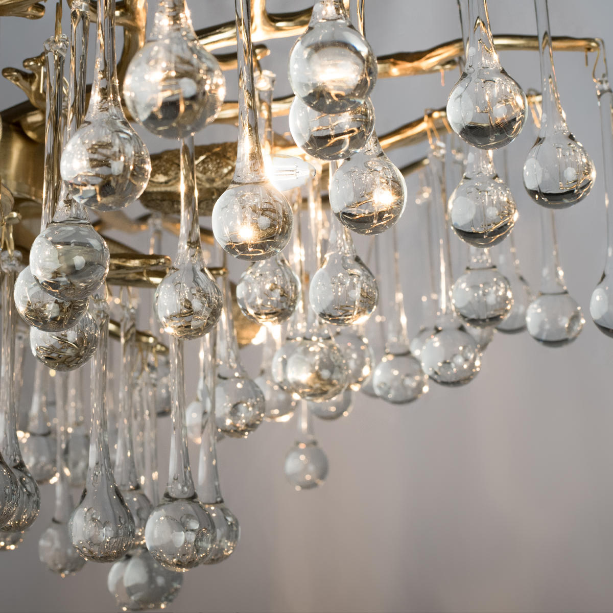 Люстра на штанге Loft IT Coral 10351/460C AB