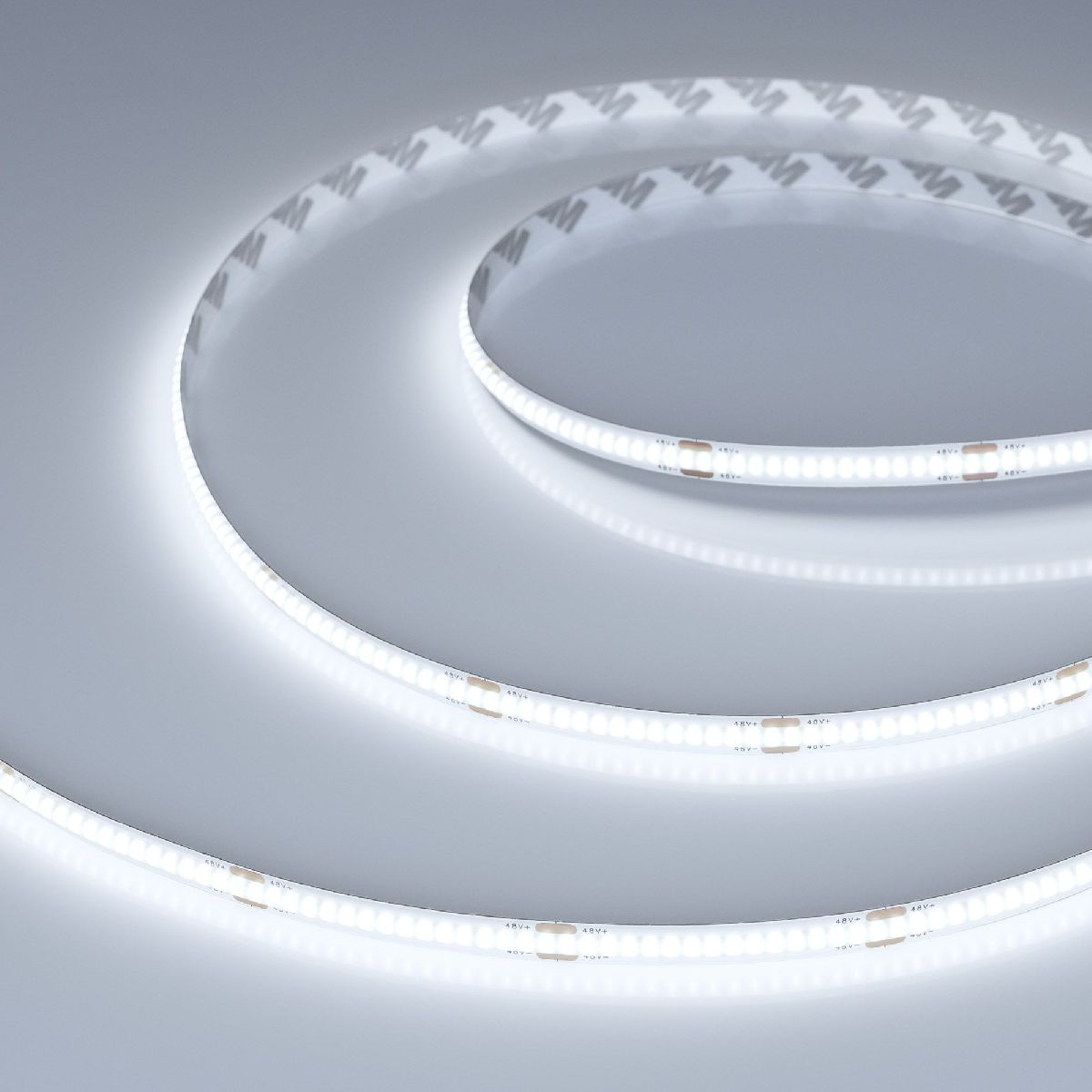Светодиодная лента Arlight COB-X320-8mm 48V White6000 (8 W/m, IP20, 50m PRO REEL) 043246