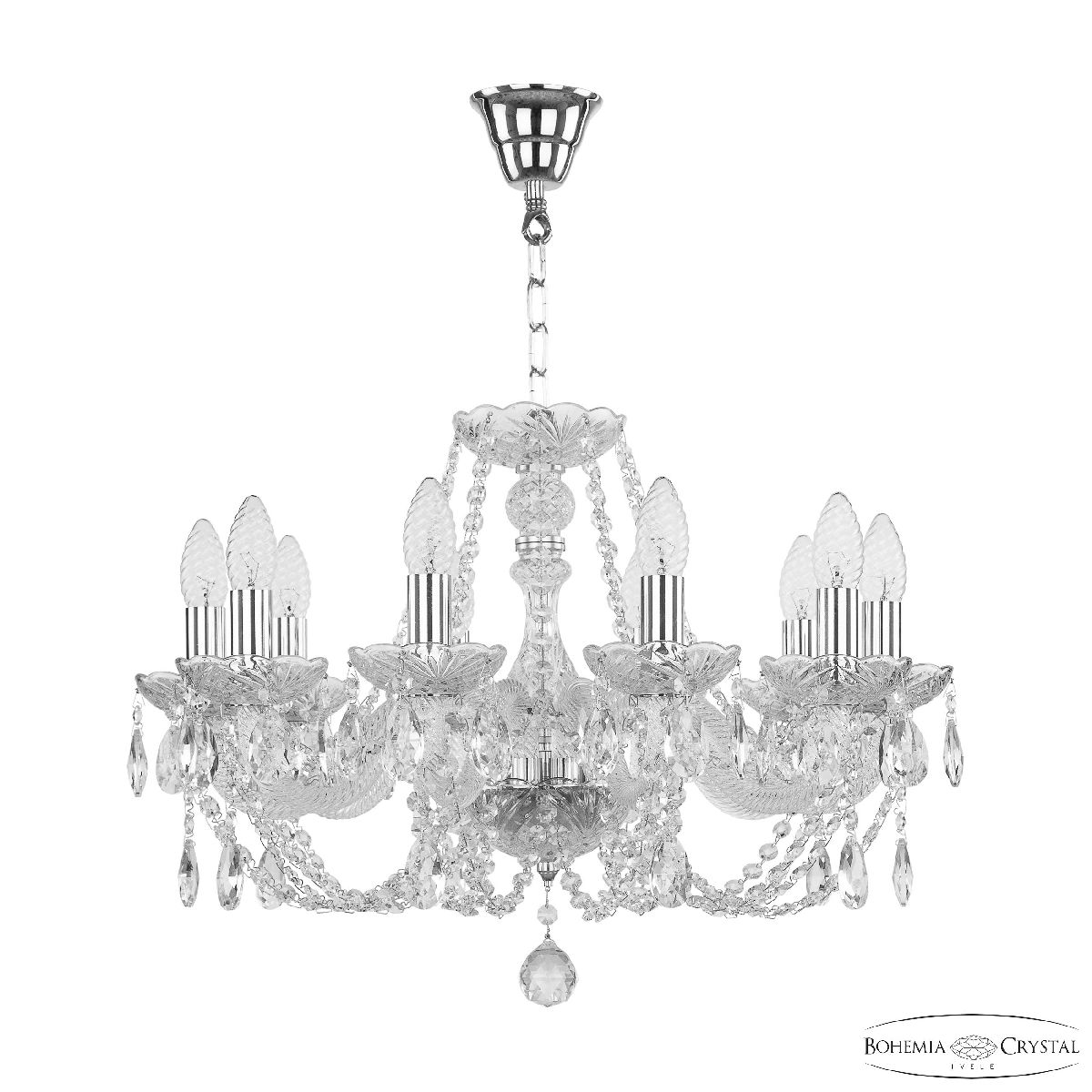 Подвесная люстра Bohemia Ivele Crystal 101/10/195 Ni