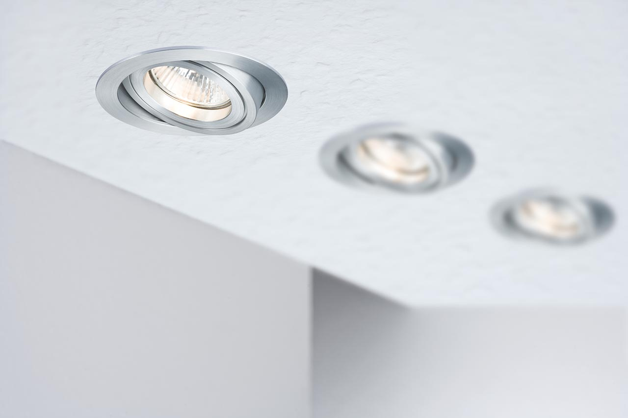 Точечный светильник на кухню Paulmann Drilled 92625