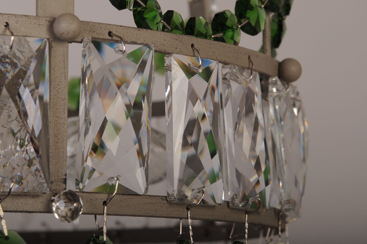 Подвесная люстра Abrasax L.7392-5GR (GREEN)